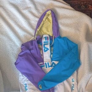 Fila medium jacket purple and blue